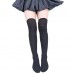 Womens Over Knee Long Socks Thigh High Stockings Stripe Sport For Girls Ladies