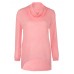 Women Casual Turtleneck Long Sleeve Solid Color Sweaters